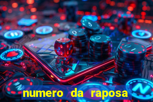 numero da raposa jogo do bicho